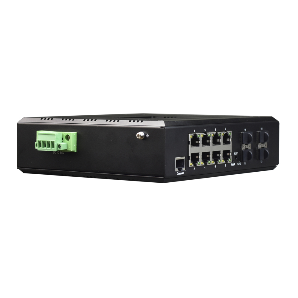 Sfp+ 10G Managed Switch 8 Port - L3 a géré le commutateur industriel