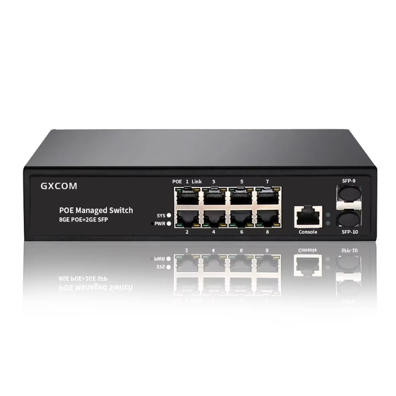 Commutateur Ethernet PoE 8 por - Managed Gigabit Poe Switch 8 Port 802.3At avis et prix