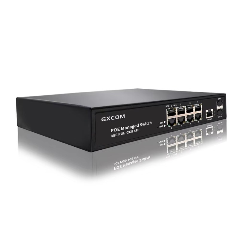 Commutateur Ethernet PoE 8 por - Managed Gigabit Poe Switch 8 Port 802.3At avis et prix