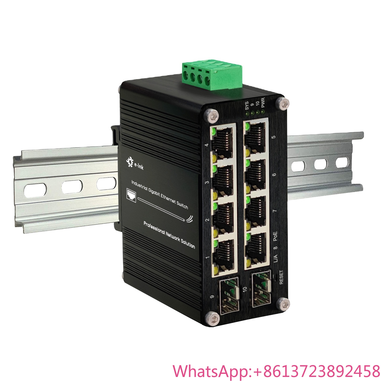 Commutateur PoE géré 8 ports 1 - Managed Gigabit Poe Switch 8 Port 802.3At avis et prix