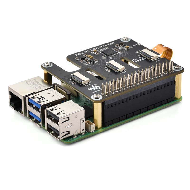 Raspberry Pi 5 PCIe vers 2-CH  - Turing Pi 2 avis et prix